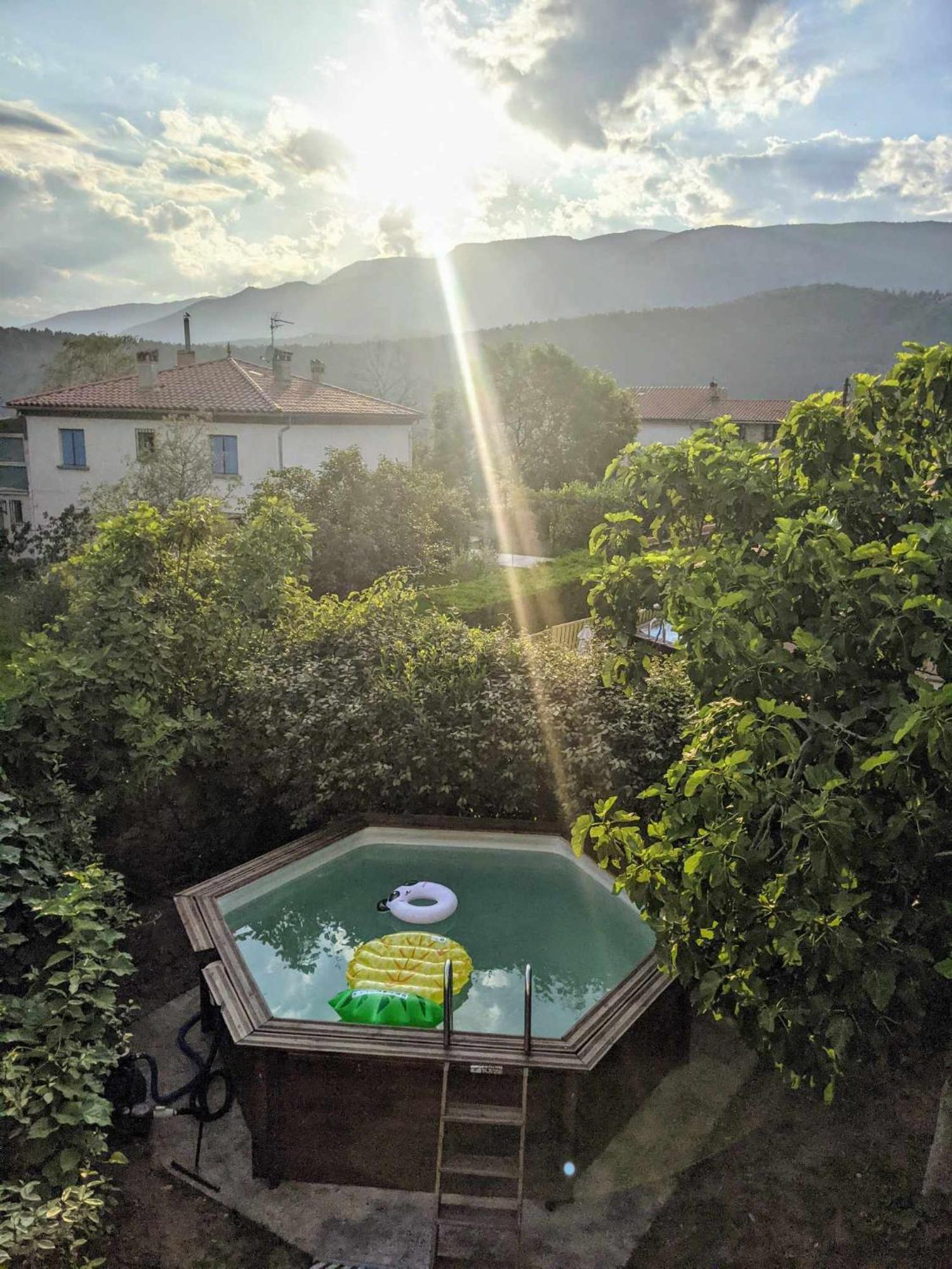 El Sola - Appartement Avec Acces Piscine Et Jardin Corneilla-de-Conflent Bagian luar foto